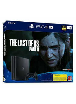 Игровая приставка Sony PlayStation 4 Pro 1Tb Black (CUH-7216B) + Игра The Last of Us Part II